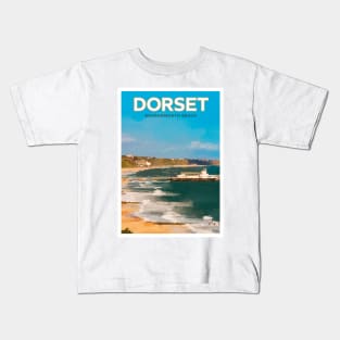 Dorset Bournemouth Beach Kids T-Shirt